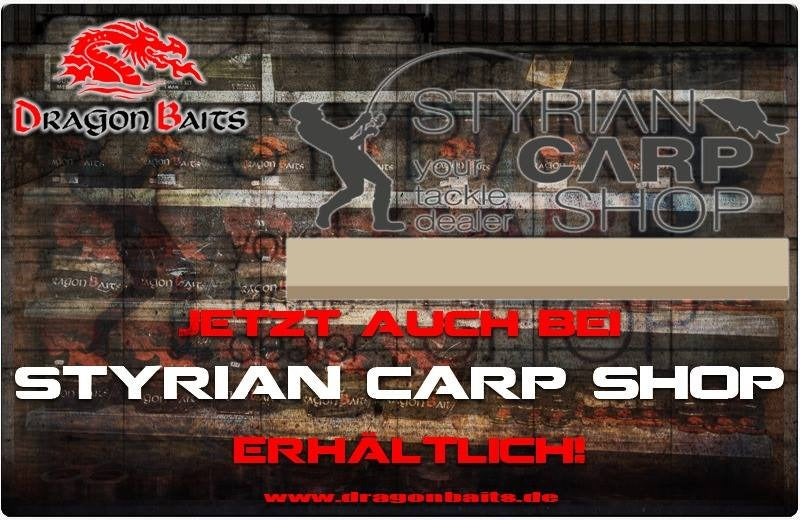DRAGON BAITS - PRODUKTE IM STYRIA CARP SHOP ERHÄLTLICH