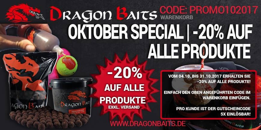 OKTOBER SPECIAL 20% RABATT